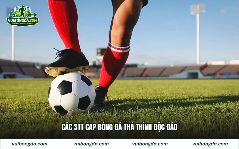 Các stt cap bóng đá thả thính độc đáo