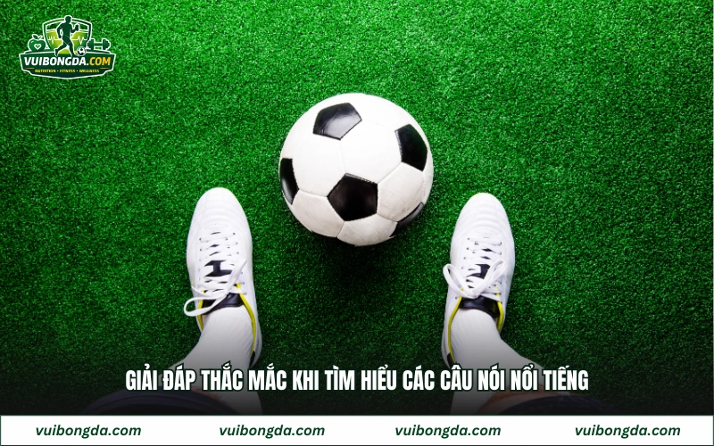 Giải đáp thắc mắc khi tìm hiểu các câu nói nổi tiếng