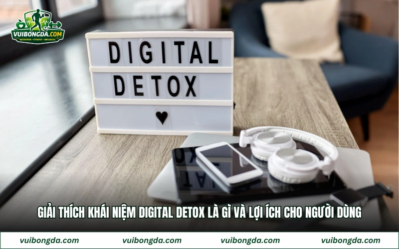 Giải thích khái niệm digital detox là gì và lợi ích cho người dùng
