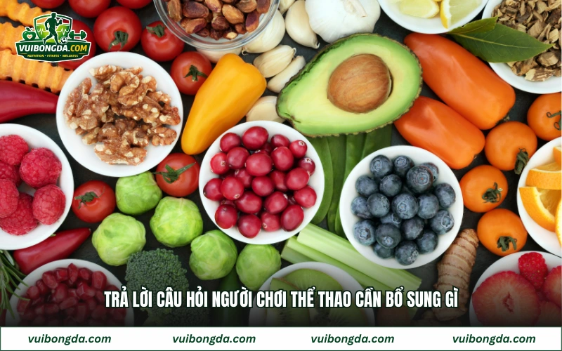 Trả lời câu hỏi người chơi thể thao cần bổ sung gì